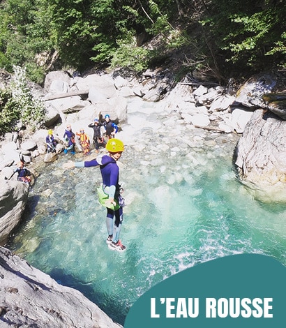 Canyons de l'Eau Rousse en Savoie