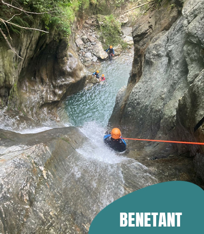Canyoning de Benetant en Savoie Canyoning de Benetant en Savoie
